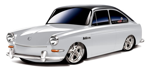  Volks 1600 Fastback 67 1/24 
