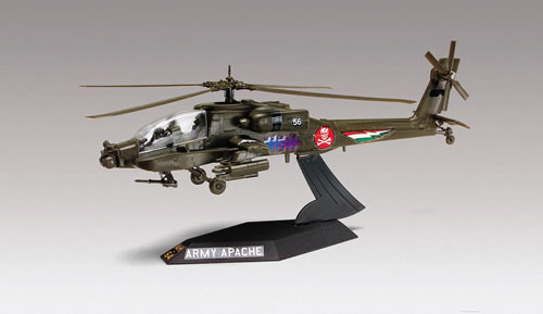  Snaptite helic�ptero Apache - 1/72 - EUA 