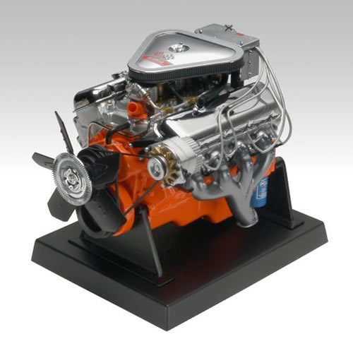  Motor V-8 Chevy L-89 Big Block em escala 1/6 