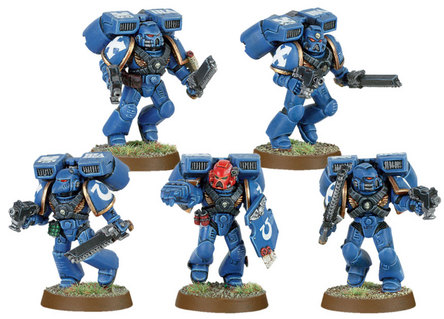  Space Marine Assault Squad 