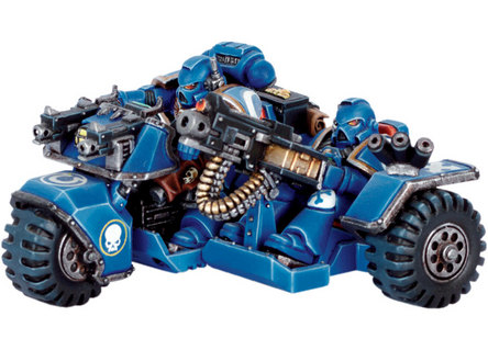  SPACE MARINES ATTACK BIKE 