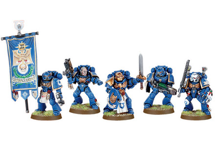  Space Marine Command Squad 